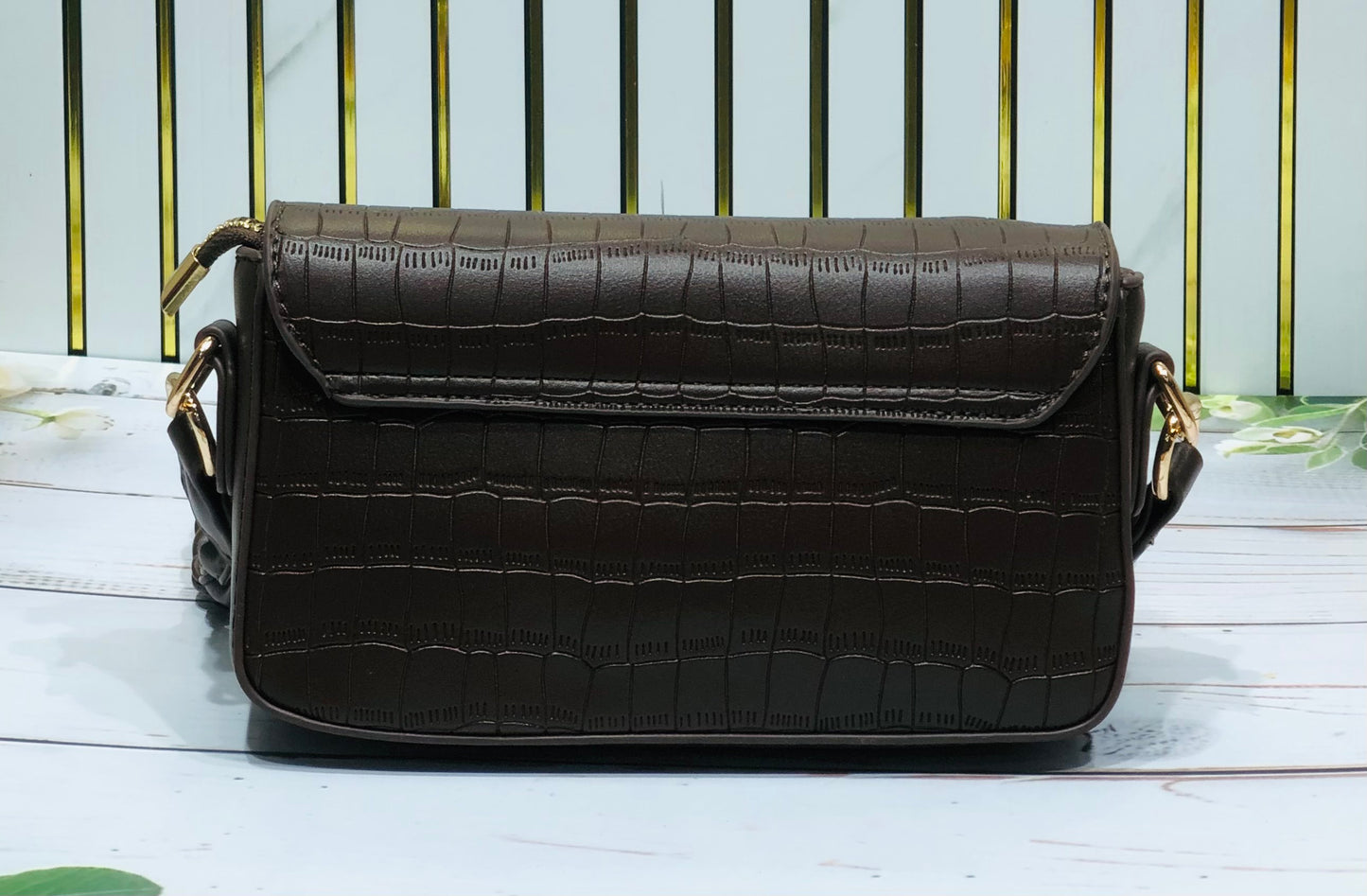 Home Pearl Elegant Textured Sling Bag