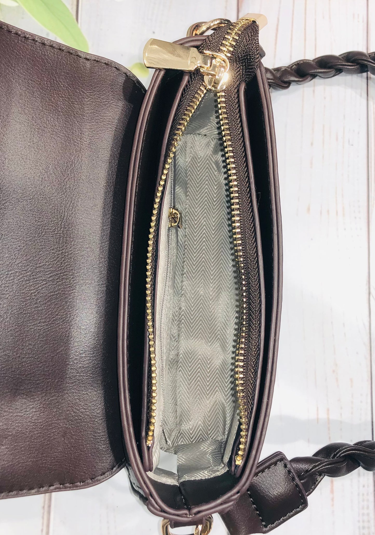 Home Pearl Elegant Textured Sling Bag
