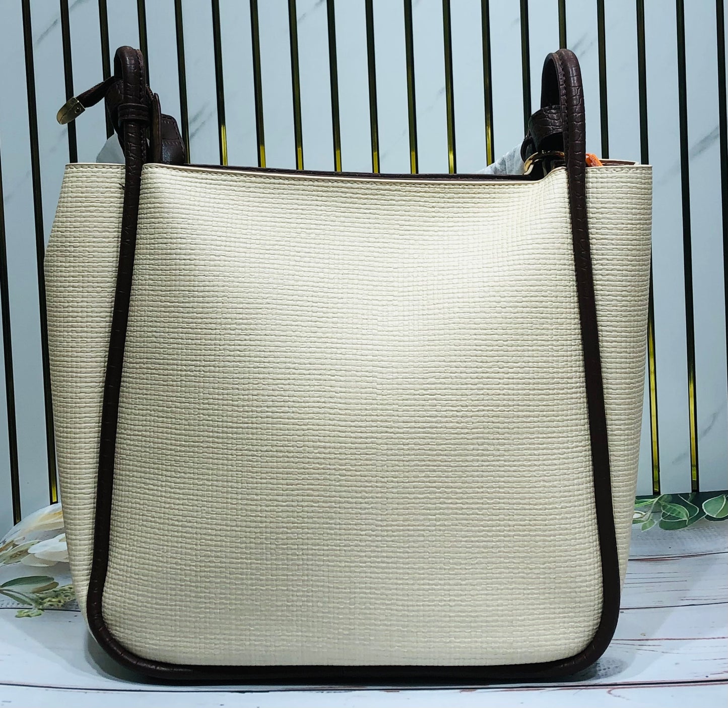 Home Pearl Elegant Star Charm Tote Bag