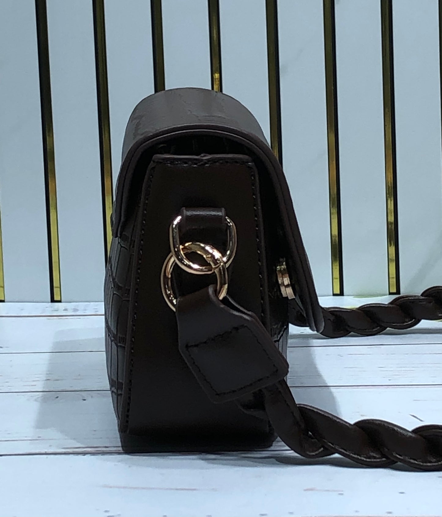 Home Pearl Elegant Textured Sling Bag