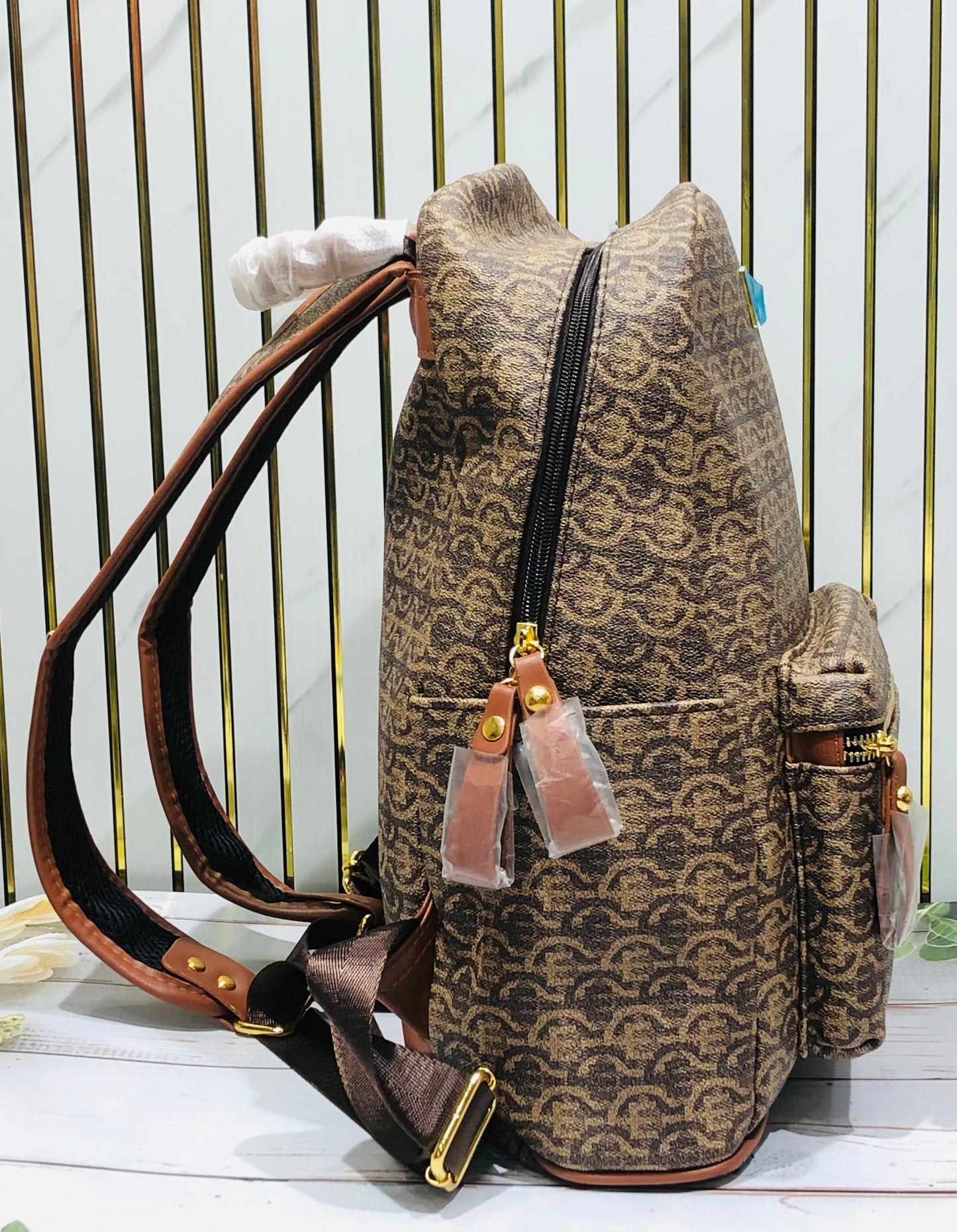 Home Pearl Premium Patterned Travel Backpack