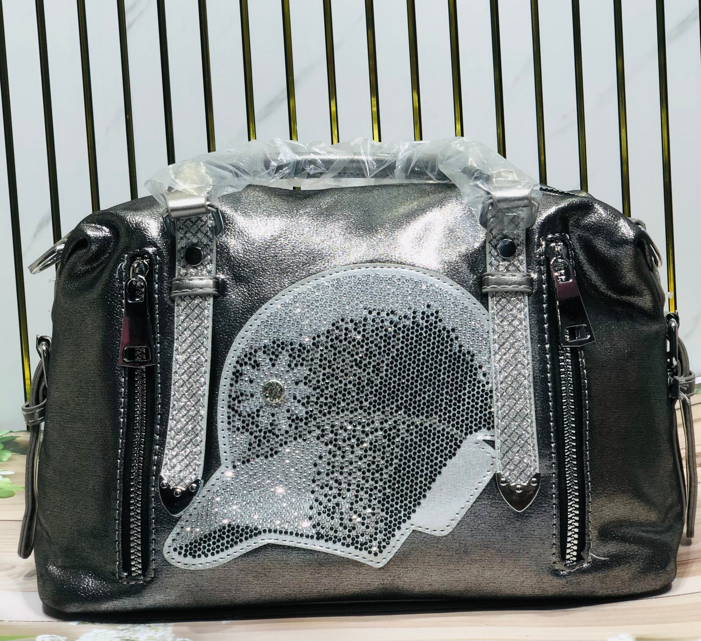 Home Pearl Medium Handbag – Glam Style
