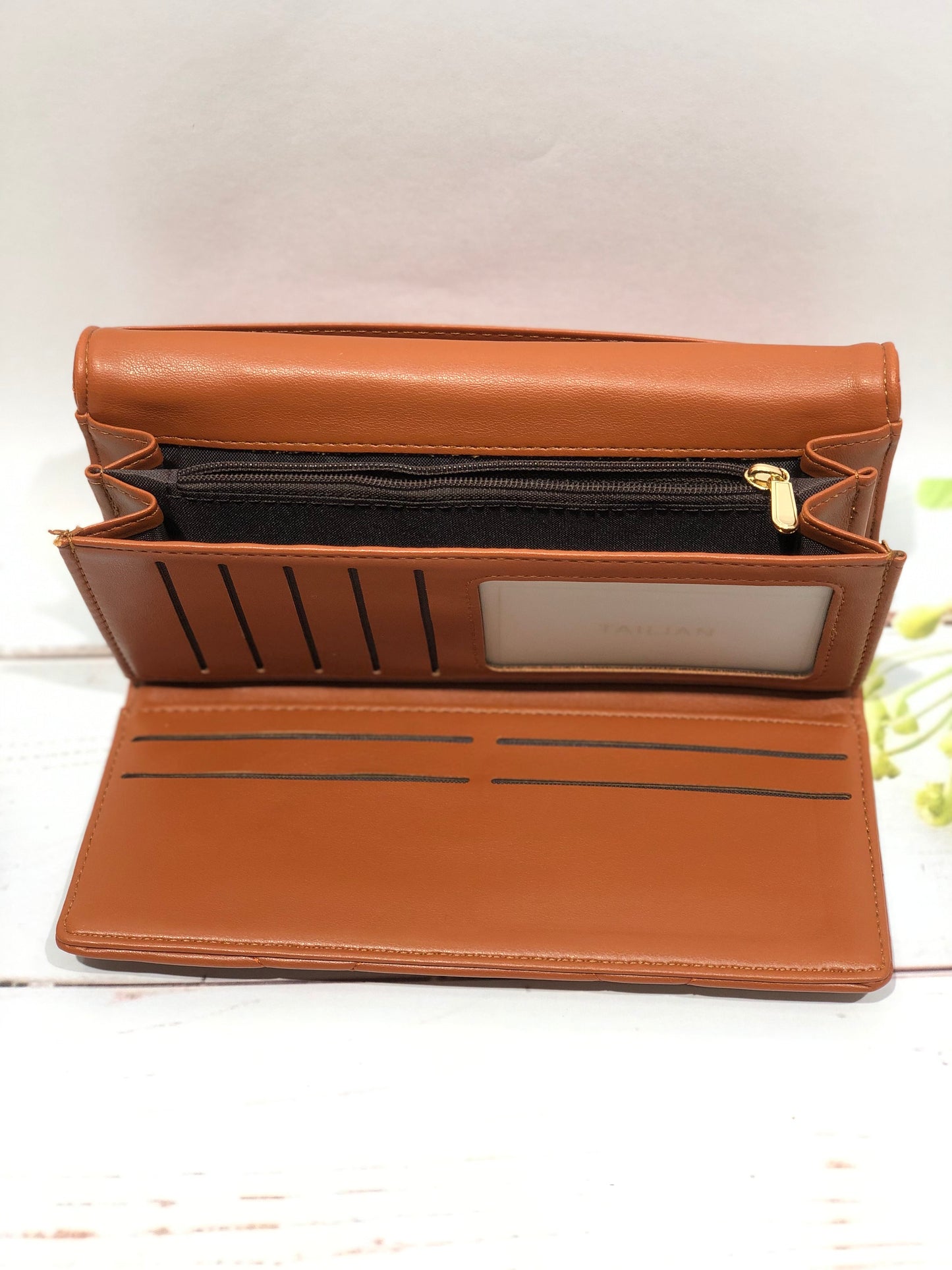 Home Pearl Elegant PU Leather Wallet for Women