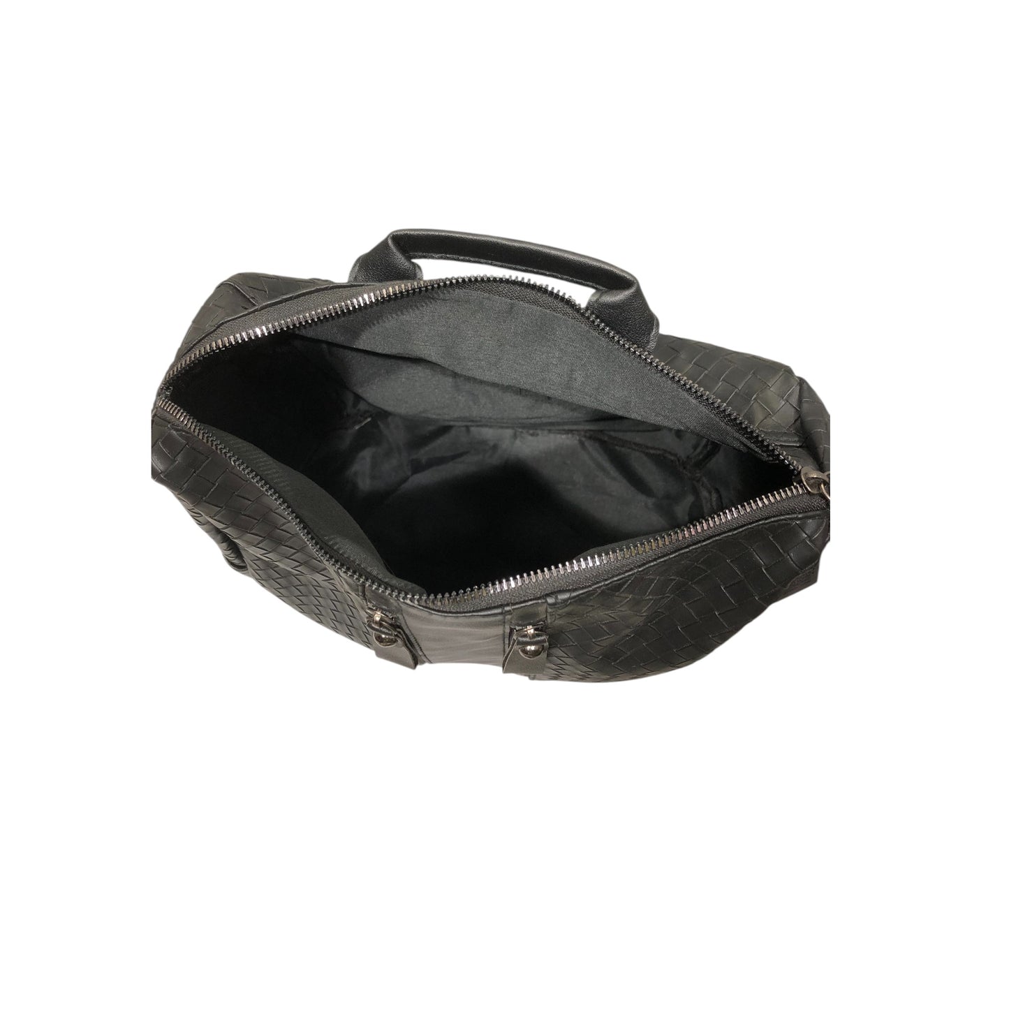 Home Pearl Premium Woven Pu Leather Backpack
