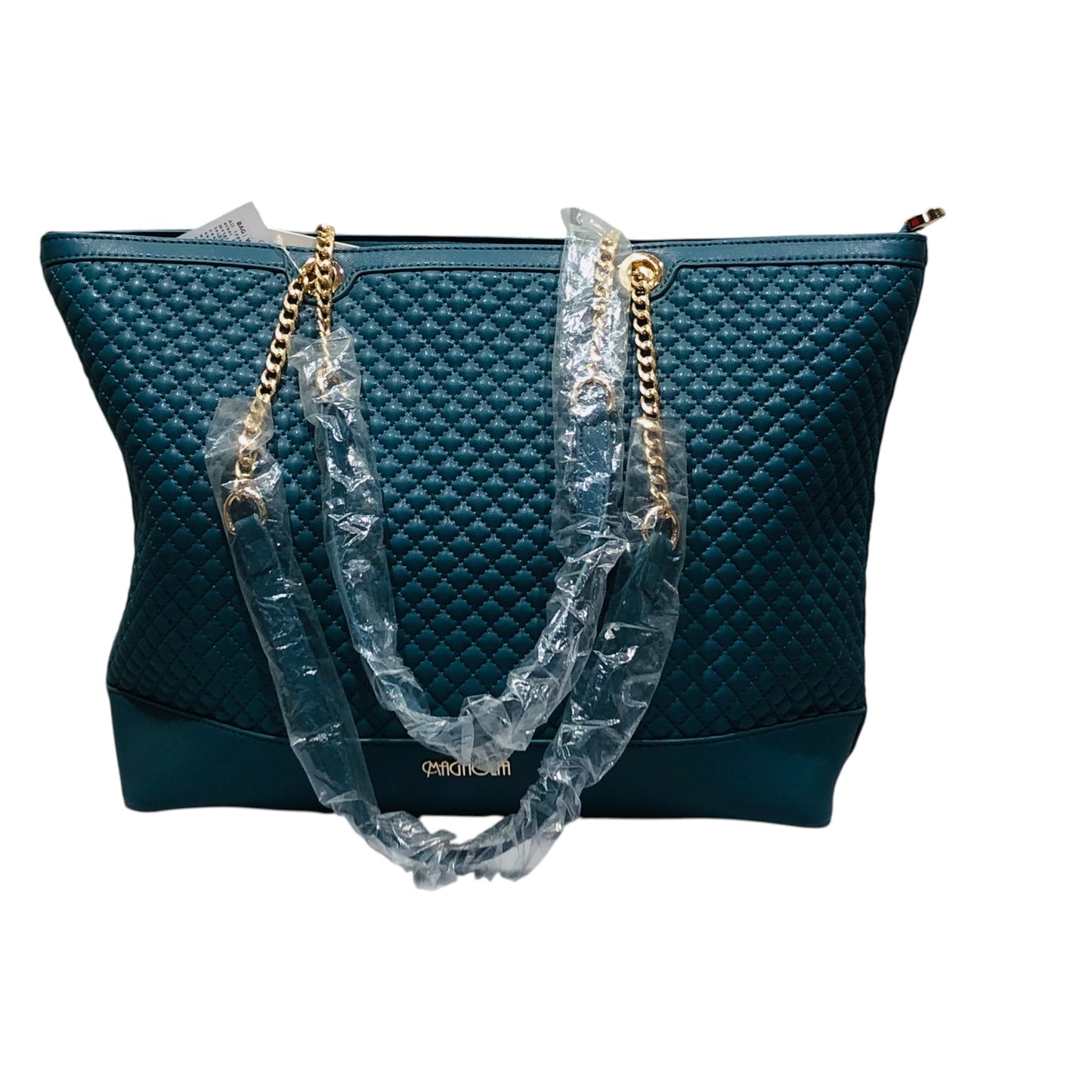 Home Pearl Quilted Lilac Tote Bag with Gold Chain Handles – Elegant  Spacious