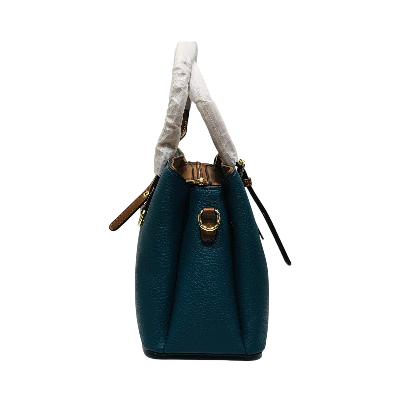 Home Pearl Elegant Dual-Tone Structured Handbag
