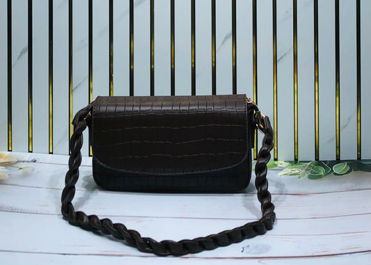 Home Pearl  Elegant Textured Sling Bag