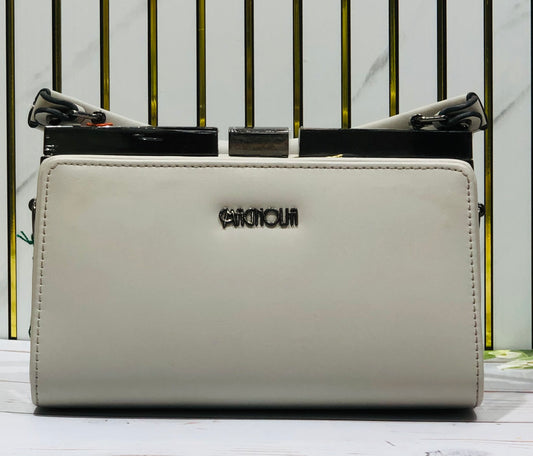 Home Pearl Elegant Pu Leather Shoulder and hand Purse – Minimalist Chic