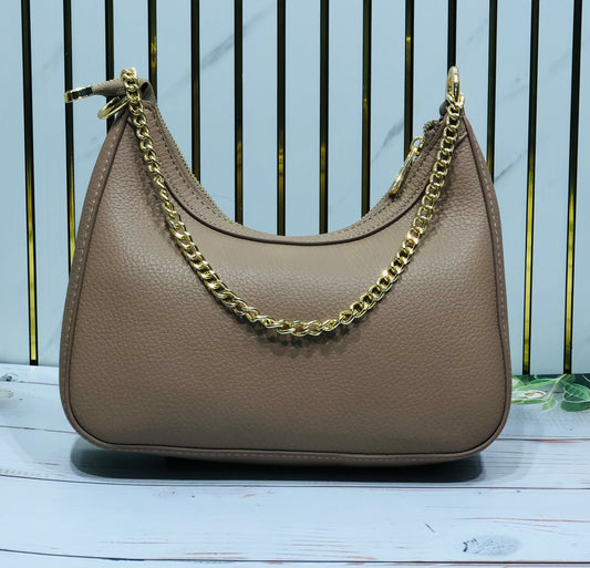 Home Pearl Minimalist  PU Leather Sling Bag – Chic &  Sleek