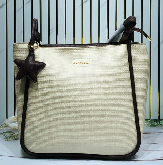 Home Pearl Elegant Star Charm Tote Bag